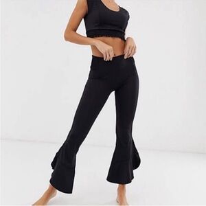 Free People Starlight Ruffle Hem Pants